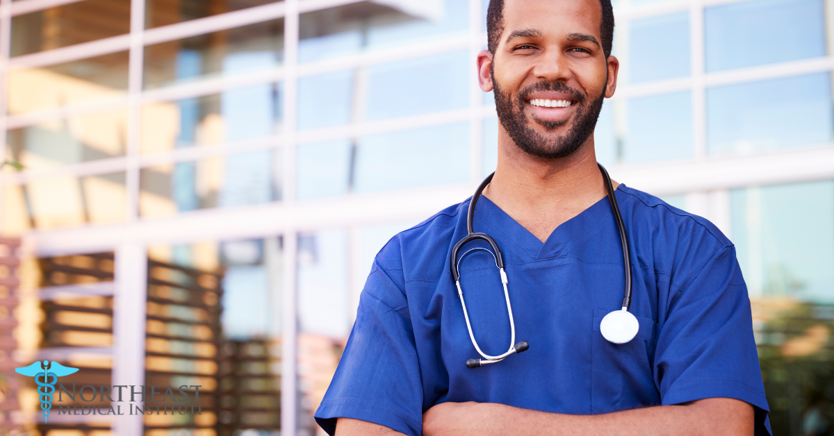 Patient Care Technician taking vital signs